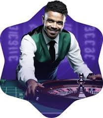 Suasana meja live casino sobat55 dengan dealer langsung dan antarmuka interaktif